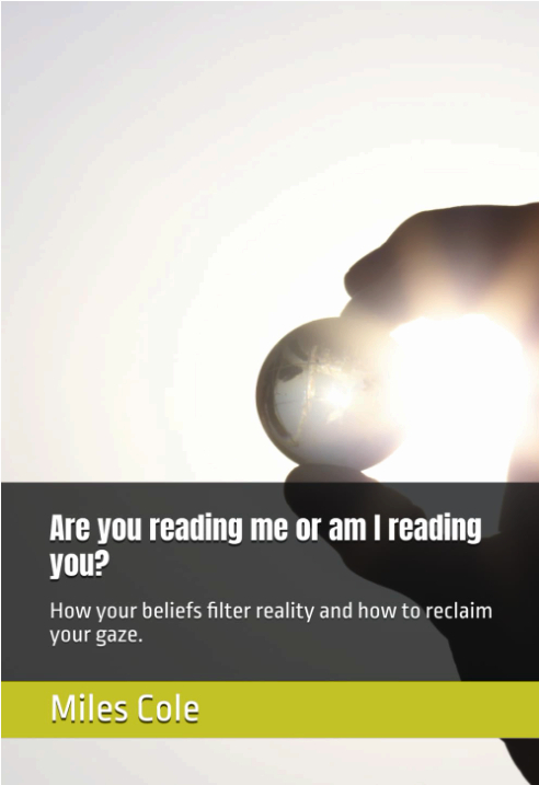 Copertina paperback di 'Are You Reading Me or Am I Reading You?' di Miles Cole